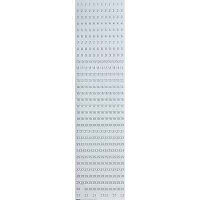 Franken DS1203A datumremsor 191 x 695 mm vit Franken DS1203A datumremsor 191 x 695 mm vit