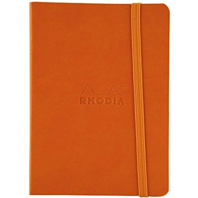 Rhodia Rodiarama mjuk baksida, A5 prickad A6 Tangerine Rhodia Rodiarama mjuk baksida, A5 prickad A6 Tangerine