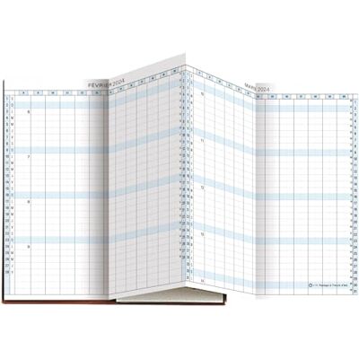 Exacompta 172622E Exaplan 17 dragspel månadsplanerare fickplanering refill 8 x 17,5 cm Januari till december 2025 Exacompta 172622E Exaplan 17 dragspel månadsplanerare fickplanering refill 8 x 17,5 cm Januari till december 2025