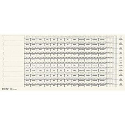 Leitz 61620001 organisationsremsor för alfa hängande filer skala 3+4 set med 100 vit Leitz 61620001 organisationsremsor för alfa hängande filer skala 3+4 set med 100 vit