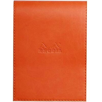 Rhodia 138214C – Urklipp fodral + häftat anteckningsblock N°13 tangerine, A6 fodrad – 80 avtagbara lakan, vitt Clairefontaine papper 80 g/m – pennhållare, fuskläder – rama-kollektion, 115 x 158 Rhodia 138214C – Urklipp fodral + häftat anteckningsblock N°13 tangerine, A6 fodrad – 80 avtagbara lakan, vitt Clairefontaine papper 80 g/m – pennhållare, fuskläder – rama-kollektion, 115 x 158