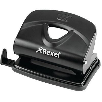 Rexel Ecodesk 2 hål stansning svart 20 ark kapacitet Rexel Ecodesk 2 hål stansning svart 20 ark kapacitet