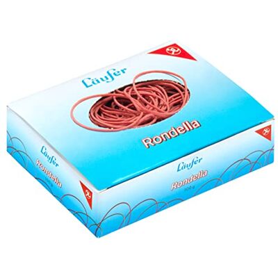 Läufer Rondella Runner gummiringar 100 g låda 65 mm Ø Läufer Rondella Runner gummiringar 100 g låda 65 mm Ø