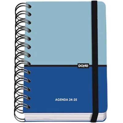 DOHE Skolan Agenda 2023-2024 Storlek A6 Dag Sidan Färg Blå DUO DOHE Skolan Agenda 2023-2024 Storlek A6 Dag Sidan Färg Blå DUO