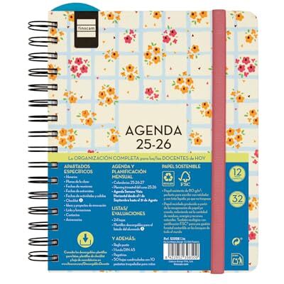 Finocam Master Teaching Agenda Design Course 2025 2026 vecka horisontell vy september 2025- augusti 2026 (12 månader) blommor spanska Finocam Master Teaching Agenda Design Course 2025 2026 vecka horisontell vy september 2025- augusti 2026 (12 månader) blommor spanska