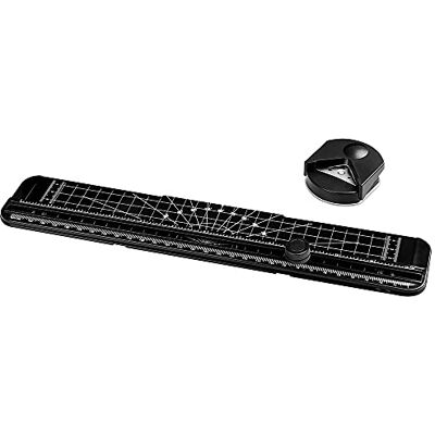 Waytex 77293 Set med klipppapper och hörnavrundare för papper och laminerade ark Waytex 77293 Set med klipppapper och hörnavrundare för papper och laminerade ark