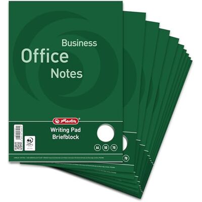 herlitz Landre Office 100050262 Blank A4 50 ark 70 g/m² (paket med 10 brevdyna "Office", A4, 50 ark, blank herlitz Landre Office 100050262 Blank A4 50 ark 70 g/m² (paket med 10 brevdyna "Office", A4, 50 ark, blank