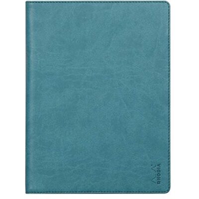 Rhodia 216004C – rama No. 16 påfågelskrivbord och dokumenthållare häfte – för anteckningsblock eller A5-format anteckningsböcker (14,8 x 21 cm) – premium italienskt fuskläder – Rhodia 216004C – rama No. 16 påfågelskrivbord och dokumenthållare häfte – för anteckningsblock eller A5-format anteckningsböcker (14,8 x 21 cm) – premium italienskt fuskläder –