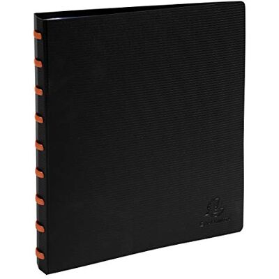 Exacompta Ref 86034E 1 Exactive löstagbar ringpärm med 30 löstagbara fickor 60 vyer 5 färgade avdelare med etiketthållare för A5 svart hård pärm Exacompta Ref 86034E 1 Exactive löstagbar ringpärm med 30 löstagbara fickor 60 vyer 5 färgade avdelare med etiketthållare för A5 svart hård pärm
