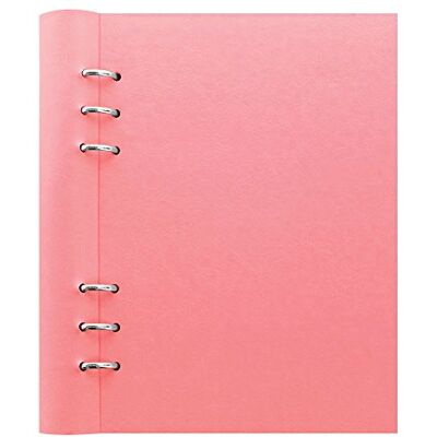 Filofax Klippbok, Rosa Läder-Look Fodral, A5, 8-1/4 x 5-3/4 (B023622) Filofax Klippbok, Rosa Läder-Look Fodral, A5, 8-1/4 x 5-3/4 (B023622)