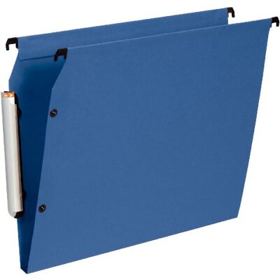 Leitz Esselte LGM VisioPlus PP A4 sidohängande mappar, kapacitet 200 ark, 15 mm botten, 330 mm centrum, integrerad XL-etiketthållare, set med 10, blå, 58134 Leitz Esselte LGM VisioPlus PP A4 sidohängande mappar, kapacitet 200 ark, 15 mm botten, 330 mm centrum, integrerad XL-etiketthållare, set med 10, blå, 58134
