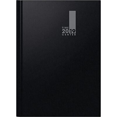 BRUNNEN Buchkalender 2019 Time Center schwarz, Monatskalender A4: Baladek-Einband: Kalender und Notizbuch in einem BRUNNEN Buchkalender 2019 Time Center schwarz, Monatskalender A4: Baladek-Einband: Kalender und Notizbuch in einem