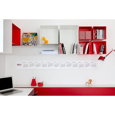 OD OCTÀGONDESIGN OCTÀGON DESIGN 2025 horisontell kalender Väggkalender Designa din tidslinje! 1 ark Liten storlek, 159,5 W x 14 h cm OD OCTÀGONDESIGN OCTÀGON DESIGN 2025 horisontell kalender Väggkalender Designa din tidslinje! 1 ark Liten storlek, 159,5 W x 14 h cm