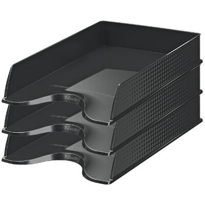 Esselte Fusion brevlåda, 10 stycken Svart Opak Esselte Fusion brevlåda, 10 stycken Svart Opak