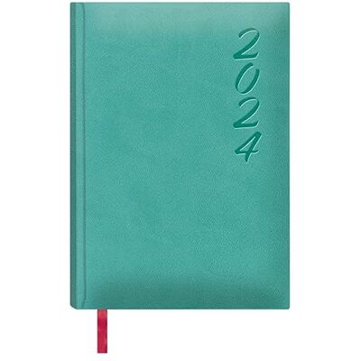 DOHE Agenda 2024 Dag Sida Storlek: 15x21 cm (A5) 336 sidor Sömnad bindning Inbunden Mintgrön Modell Brasilia DOHE Agenda 2024 Dag Sida Storlek: 15x21 cm (A5) 336 sidor Sömnad bindning Inbunden Mintgrön Modell Brasilia