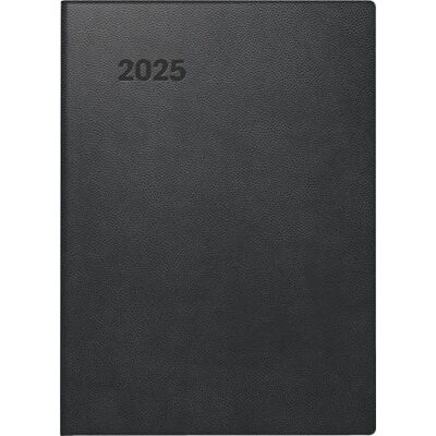 BRUNNEN fickkalender modell 736 (2025), 1 sida = 1 dag, A6, 416 sidor, plastomslag, svart BRUNNEN fickkalender modell 736 (2025), 1 sida = 1 dag, A6, 416 sidor, plastomslag, svart