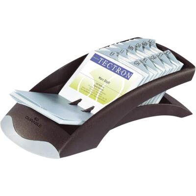 Durable 241301 Visitkortslåda VISIFIX Desk, svart Durable 241301 Visitkortslåda VISIFIX Desk, svart