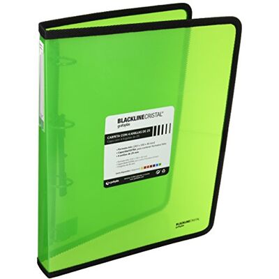 Grafoplás Grafoplas 30120520 – mapp med ringar, grön, A4 + Grafoplás Grafoplas 30120520 – mapp med ringar, grön, A4 +