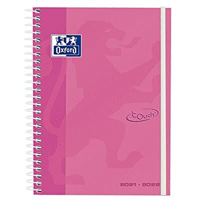 Oxford School Touch, Agenda 2021 2022, Vecka visning, Extra lock, 8 (12x18 cm), Fuchsia Pastellfärg Oxford School Touch, Agenda 2021 2022, Vecka visning, Extra lock, 8 (12x18 cm), Fuchsia Pastellfärg