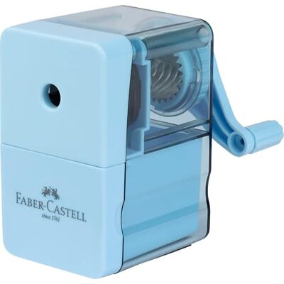 Faber-Castell 180985 – pennvässare med vev, himmelsblå Faber-Castell 180985 – pennvässare med vev, himmelsblå