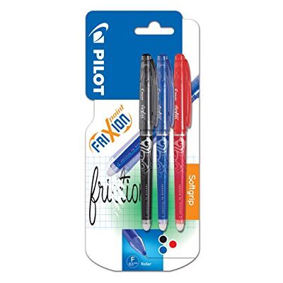 PILOT Frixion Point raderbar rollerball 0,5 mm (förpackning med 3) svart/röd/blå PILOT Frixion Point raderbar rollerball 0,5 mm (förpackning med 3) svart/röd/blå