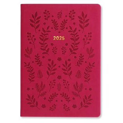 Letts of London Woodland A5 vecka att se dagbok 2025 rosa Letts of London Woodland A5 vecka att se dagbok 2025 rosa