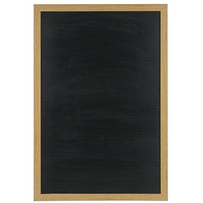 Bi-Office anslagstavla med räfflad ekskiva 600 x 900 mm svart Bi-Office anslagstavla med räfflad ekskiva 600 x 900 mm svart
