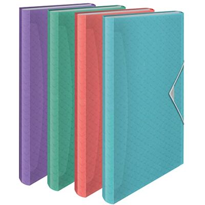 Esselte Expanderande Dragspelsmapp/Sorteringsmapp i A4, Klar Mapp Med 5 Flikar Och 6 Fack, Använd Hemma/På Kontoret, Snyggt Mönster, Colour'Breeze-serien, Blandade Färger, 626254 Esselte Expanderande Dragspelsmapp/Sorteringsmapp i A4, Klar Mapp Med 5 Flikar Och 6 Fack, Använd Hemma/På Kontoret, Snyggt Mönster, Colour'Breeze-serien, Blandade Färger, 626254