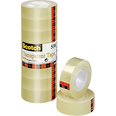 Scotch FT510063314 Tejp, Transparent, 19 x 33 mm Scotch FT510063314 Tejp, Transparent, 19 x 33 mm