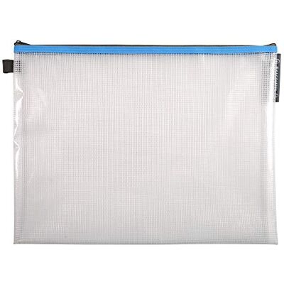 Exacompta Ref 34160E 1 påse med ZIP-blixtlås I flexibel, slitstark polypro för förvaring av förbrukningsmaterial och skönhetstillbehör A3 arkiveringsformat 5 slumpmässiga färger Exacompta Ref 34160E 1 påse med ZIP-blixtlås I flexibel, slitstark polypro för förvaring av förbrukningsmaterial och skönhetstillbehör A3 arkiveringsformat 5 slumpmässiga färger