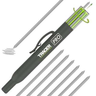 Tracer 2,8 mm silversvetsare ledningar x 6 – specialersättande ledningar för Deep Hole Construction Pencil i förvaringsfodral. Tracer 2,8 mm silversvetsare ledningar x 6 – specialersättande ledningar för Deep Hole Construction Pencil i förvaringsfodral.