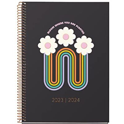 Miquelrius Agenda 18 Månader 23-24, från juli 2023 till december 2024, Storlek 15,5 x 21,3 cm, Vecka utsikt, Bloom, Spanska-engelska-portugisiska Miquelrius Agenda 18 Månader 23-24, från juli 2023 till december 2024, Storlek 15,5 x 21,3 cm, Vecka utsikt, Bloom, Spanska-engelska-portugisiska