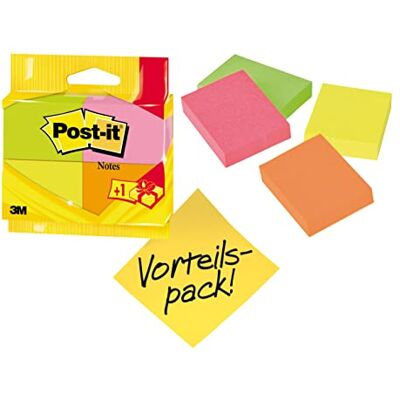 Post-it 6812P 51 x 38 mm Obs Neonfärg Post-it 6812P 51 x 38 mm Obs Neonfärg