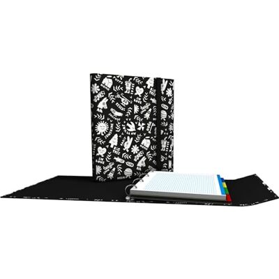 Grafoplás Ringpärmar med påfyllning och klaff Elena Corredoira Elements Inkluderar avdelare Elastisk dragkedja Ergonomisk rygg 5 x 5 90 g a4 FSC-certifierad Grafoplás Ringpärmar med påfyllning och klaff Elena Corredoira Elements Inkluderar avdelare Elastisk dragkedja Ergonomisk rygg 5 x 5 90 g a4 FSC-certifierad