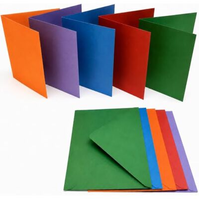 Craft UK Limited Craft UK C6 281 C6-kort och Kuvert, 50 Stycken Craft UK Limited Craft UK C6 281 C6-kort och Kuvert, 50 Stycken