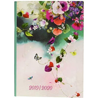 Exacompta 1843510E – Agenda 1 dag per sida, 12 x 17 cm, augusti 2019 till juli 2020, Chacha-folie. Exacompta 1843510E – Agenda 1 dag per sida, 12 x 17 cm, augusti 2019 till juli 2020, Chacha-folie.