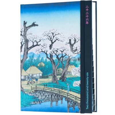 Grupo Erik 2026 Diary A5 Week To View Koganei Border A5 Weekly Planner 2026 With Diary Stickers, Pockets, Bookmarks, January 2026 December 2026 Japanese Art Gifts, Cute Planner Grupo Erik 2026 Diary A5 Week To View Koganei Border A5 Weekly Planner 2026 With Diary Stickers, Pockets, Bookmarks, January 2026 December 2026 Japanese Art Gifts, Cute Planner