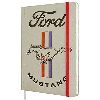 ART Anteckningsbok i retrostil, Ford Mustang – Horse Logo – Presentidé för biltillbehörsälskare, Bullet Journal dotted, Vintagedesign, A5 ART Anteckningsbok i retrostil, Ford Mustang – Horse Logo – Presentidé för biltillbehörsälskare, Bullet Journal dotted, Vintagedesign, A5