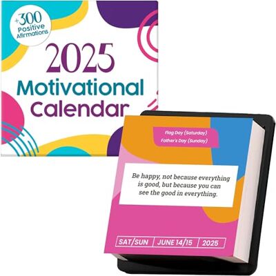 Kosmic Soul 2025 Motiverande kalender Innehåller 300+ positiva citat och uppmuntranden, njut av ett helt år med inspirerande citat, fraser och uppmuntringar för framgång, lycka och personlig tillväxt Kosmic Soul 2025 Motiverande kalender Innehåller 300+ positiva citat och uppmuntranden, njut av ett helt år med inspirerande citat, fraser och uppmuntringar för framgång, lycka och personlig tillväxt