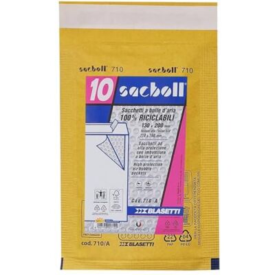 Blasetti 710A fönsterkuvert gul Blasetti 710A fönsterkuvert gul
