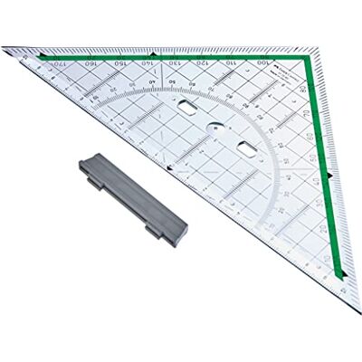 Faber-Castell 177090 174211 Triangel, Genomskinlig, 20 cm Faber-Castell 177090 174211 Triangel, Genomskinlig, 20 cm