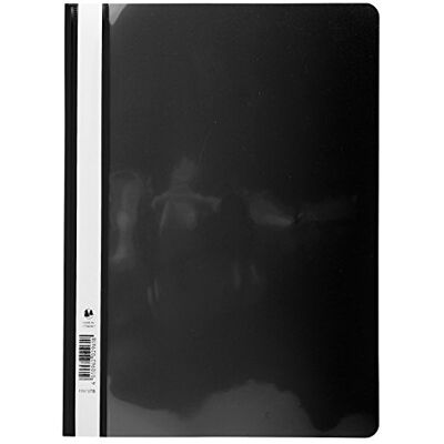 Exacompta PVC-överföringsfil, A4 Maxi – svart, paket med 25 Exacompta PVC-överföringsfil, A4 Maxi – svart, paket med 25