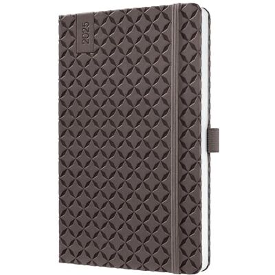 Sigel J5123 Wochenkalender Jolie 2025 , ca. A5, braun Sigel J5123 Wochenkalender Jolie 2025 , ca. A5, braun