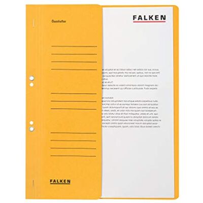 FALKEN Original 50-pack med ögongaller. Tillverkad i Tyskland. Tillverkad av återvunnen kartong med halva framsidan och officiell häftning för DIN A4 gul häftapparat mapp Blue Angel FALKEN Original 50-pack med ögongaller. Tillverkad i Tyskland. Tillverkad av återvunnen kartong med halva framsidan och officiell häftning för DIN A4 gul häftapparat mapp Blue Angel