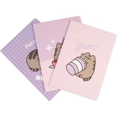 Grupo Erik Pack Of 3 A5 Notebooks Pusheen A5 Notebook, Notebooks A5, Notepads A5, A5 Notepad, Sketchbook A5 Cute Stationery, Cute Gifts, Cute Notebooks Grupo Erik Pack Of 3 A5 Notebooks Pusheen A5 Notebook, Notebooks A5, Notepads A5, A5 Notepad, Sketchbook A5 Cute Stationery, Cute Gifts, Cute Notebooks