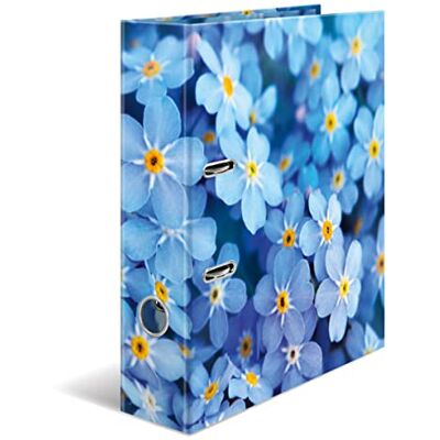 HERMA 19557 Mapp A4 blommor blå blommor, set om 10, 7 cm bred, stabil kartong, färgat yttre och inre tryck i högkvalitativ design, ringmapp, mapp, kontorsmapp, motivmapp HERMA 19557 Mapp A4 blommor blå blommor, set om 10, 7 cm bred, stabil kartong, färgat yttre och inre tryck i högkvalitativ design, ringmapp, mapp, kontorsmapp, motivmapp