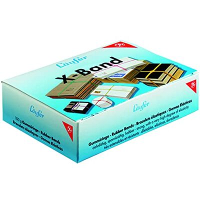 Läufer Rondella elastiskt X-band, flerfärgad, 80 x 11 mm/50 mm Ø Läufer Rondella elastiskt X-band, flerfärgad, 80 x 11 mm/50 mm Ø