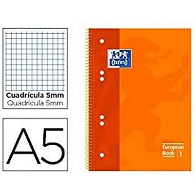 Oxford – OXF CUAD T.EXTRAD A5 120H 5X5 100430568 Oxford – OXF CUAD T.EXTRAD A5 120H 5X5 100430568