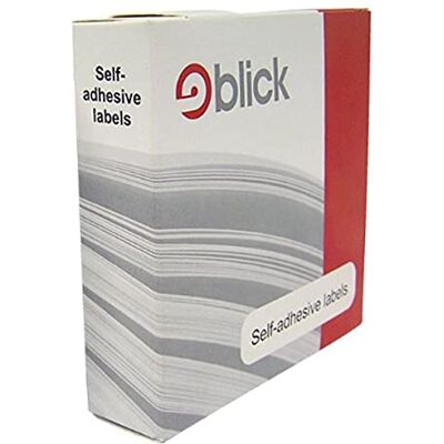 Blick vita etiketter (9 x 13 mm, automatlåda) Blick vita etiketter (9 x 13 mm, automatlåda)