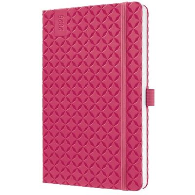 Sigel J5105 Wochenkalender Jolie 2025 , ca. A5, pink Sigel J5105 Wochenkalender Jolie 2025 , ca. A5, pink